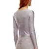de-nikki-ls-fse Bodysuit in shimmering denim