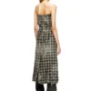 de-olivia-fsh Midi dress in houndstooth-weave denim