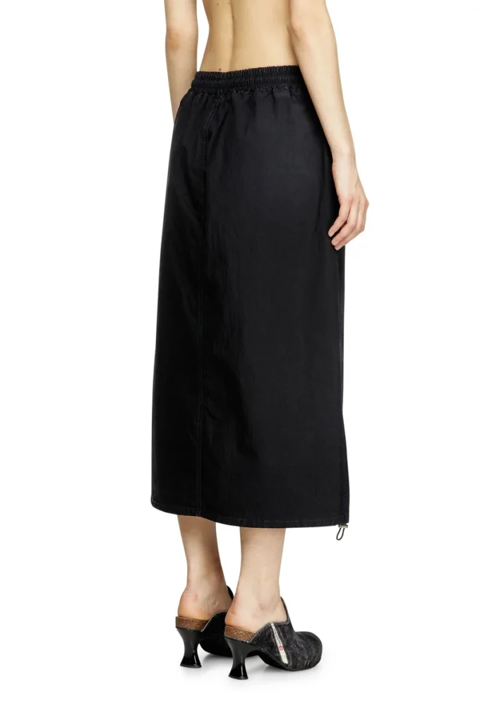 de-oren-c jogg Midi skirt in technical JoggJeans