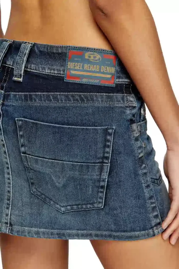 de-rago-re Mini skirt in Rehab denim