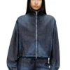 de-sanderz jogg High-neck JoggJeans jacket