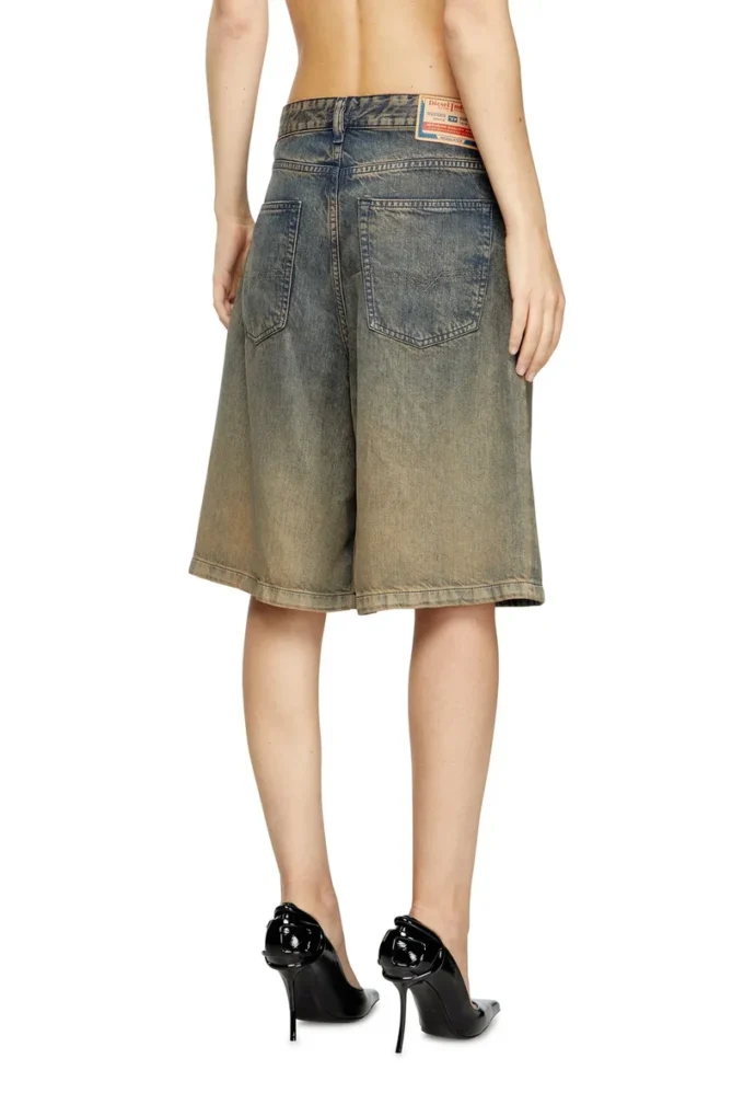 de-sire-short-s Shorts in fluid shaded denim