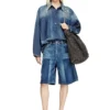 de-sire-short Shorts in contrast-effect denim