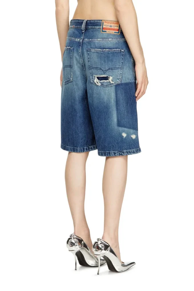 de-sire-short Shorts in contrast-effect denim