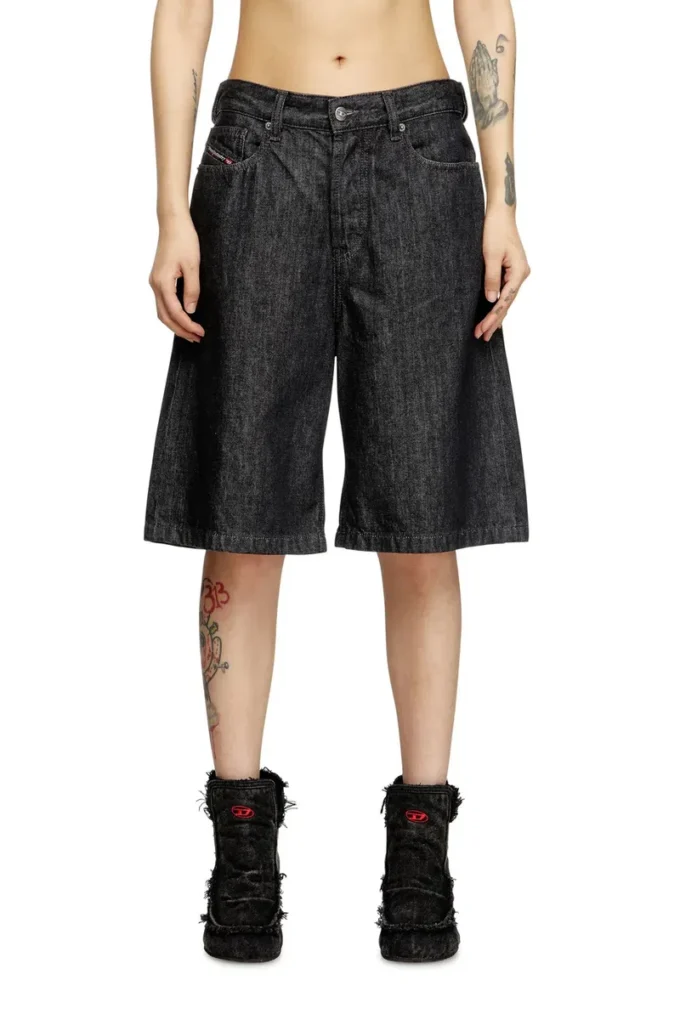 de-sire-short Shorts in rinse-wash denim