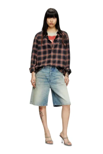 de-sire-short Shorts in worn-effect denim