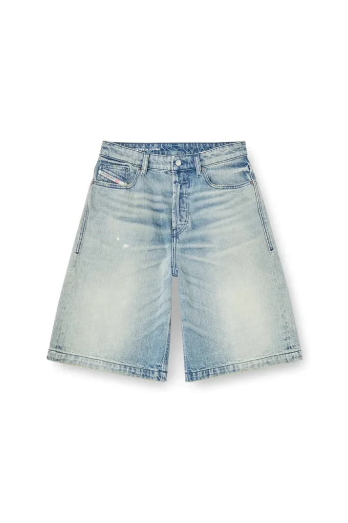de-sire-short Shorts in worn-effect denim