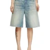 de-sire-short Shorts in worn-effect denim