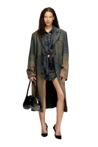 de-susan-s Dress in fluid denim