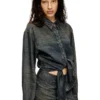 de-susan-s Dress in fluid denim
