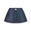 de-sweny-s1 Mini skirt in Prince of Wales denim