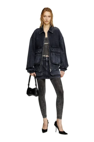 de-ton Mini skirt in batavia-weave denim
