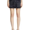 de-ton Mini skirt in batavia-weave denim