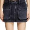 de-ton Mini skirt in batavia-weave denim