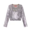 de-top1-fse Long-sleeve top with crystal plaque