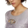 de-top1-fse Long-sleeve top with crystal plaque