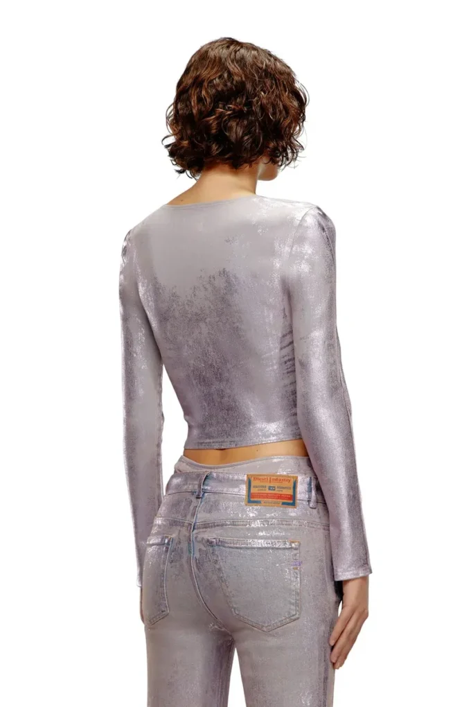 de-top1-fse Long-sleeve top with crystal plaque