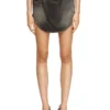 de-vany-s Denim mini skirt with Oval D logo
