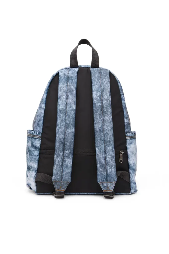 diesel day pak’r Backpack in trompe l’oeil denim