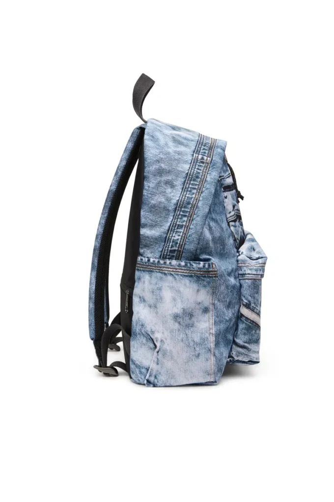 diesel day pak’r Backpack in trompe l’oeil denim