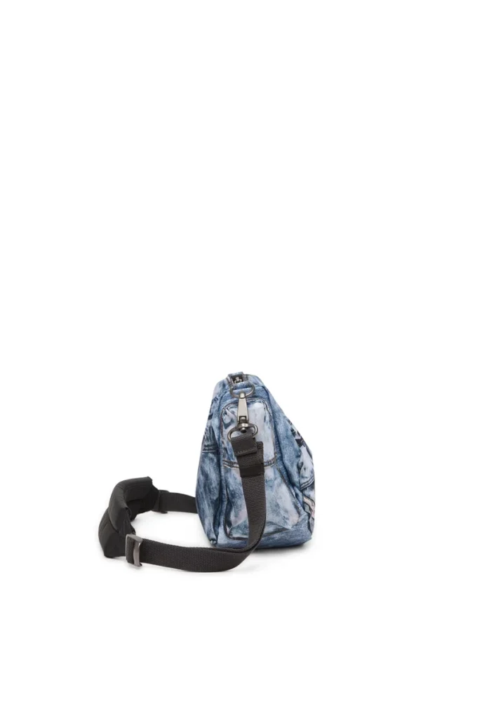 diesel shoulder bag Multipocket bag in trompe l’oeil denim