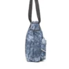 diesel tote Tote bag in trompe l’oeil denim