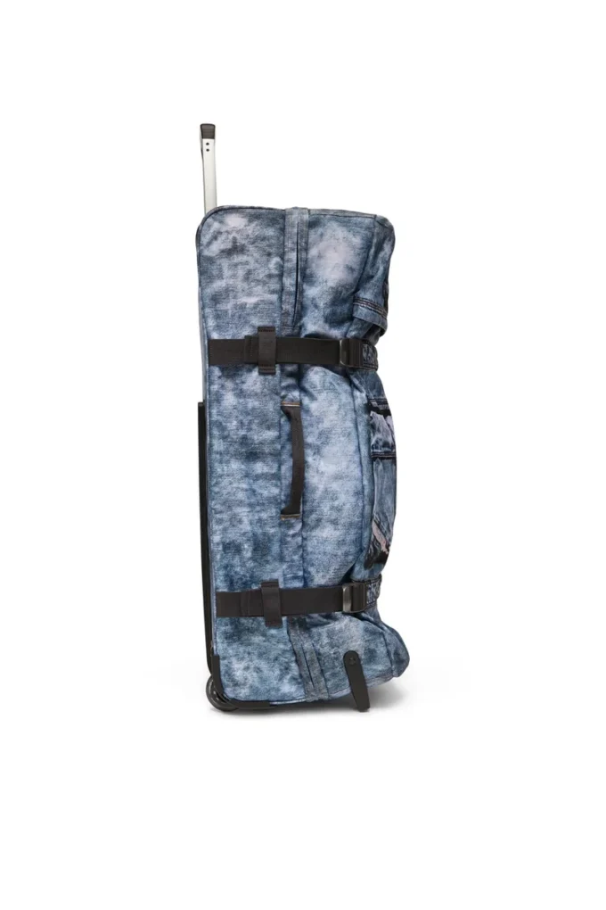 diesel transit’r l Travel trolley in trompe l’oeil denim