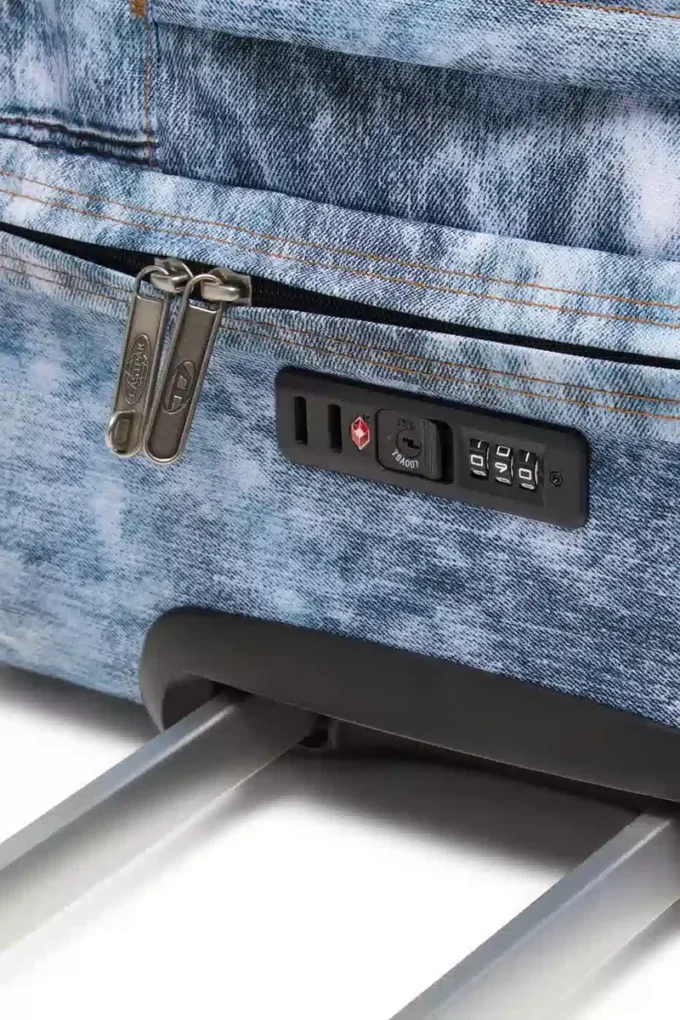 diesel transit’r l Travel trolley in trompe l’oeil denim