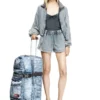 diesel transit’r l Travel trolley in trompe l’oeil denim