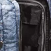 diesel transit’r s Cabin bag in trompe l’oeil denim