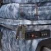 diesel transit’r s Cabin bag in trompe l’oeil denim