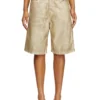 dile_luna shorts Shorts in distressed metallic denim