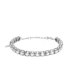 dl1354040 sterling silver jewel Sterling Silver Diamond Cut Bracelet