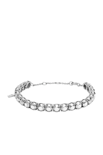 dl1354040 sterling silver jewel Sterling Silver Diamond Cut Bracelet