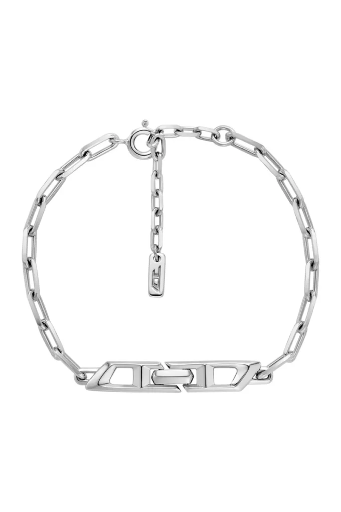 dl1363040 sterling silver jewel Sterling silver chain bracelet