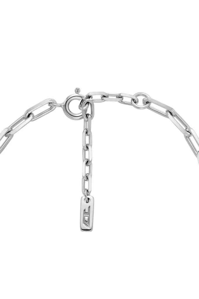 dl1363040 sterling silver jewel Sterling silver chain bracelet