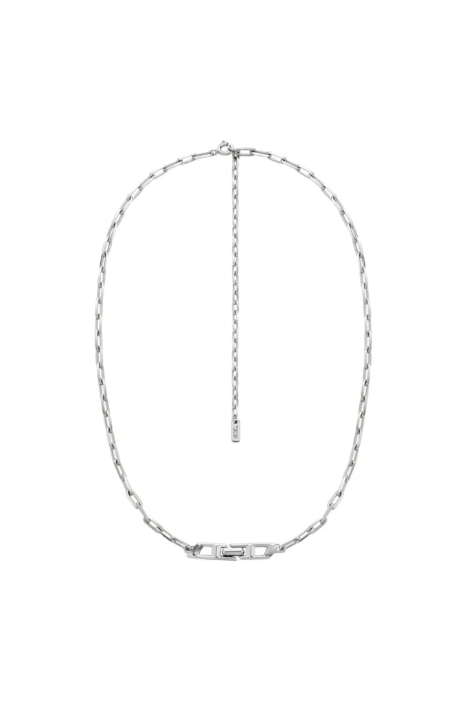dl1364040 sterling silver jewel Sterling silver chain necklace