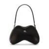 double-d shoulder Double-D-Rigid shoulder bag in dégradé glossy PU