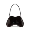 double-d shoulder Double-D-Rigid shoulder bag in dégradé glossy PU