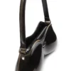 double-d shoulder Double-D-Rigid shoulder bag in dégradé glossy PU