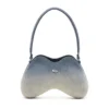 double-d shoulder Double-D-Shoulder bag in solarised denim