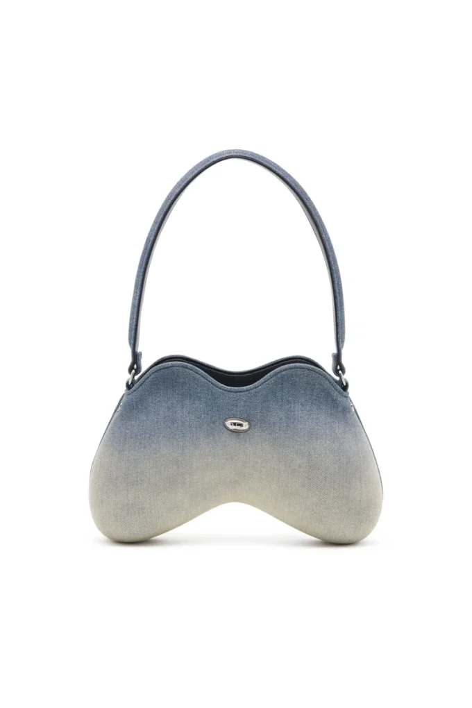 double-d shoulder Double-D-Shoulder bag in solarised denim