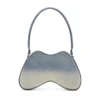 double-d shoulder Double-D-Shoulder bag in solarised denim