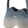 double-d shoulder Double-D-Shoulder bag in solarised denim