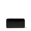 dsl 3d -continental zip l Long zip wallet in logo-embossed leather