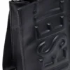 dsl 3d shopper m x Dsl 3D M-PU tote bag with embossed logo