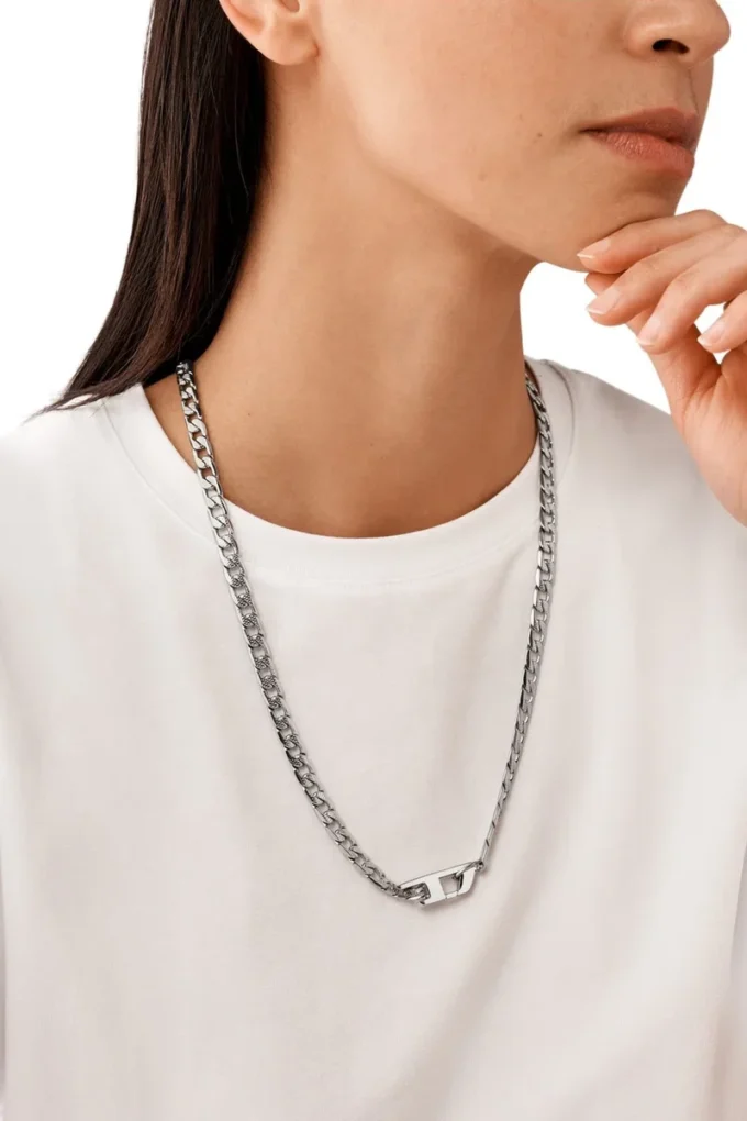dx1497 Stainless steel chain necklace