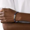 dx1544040 jewel Blue Agate Beaded Bracelet