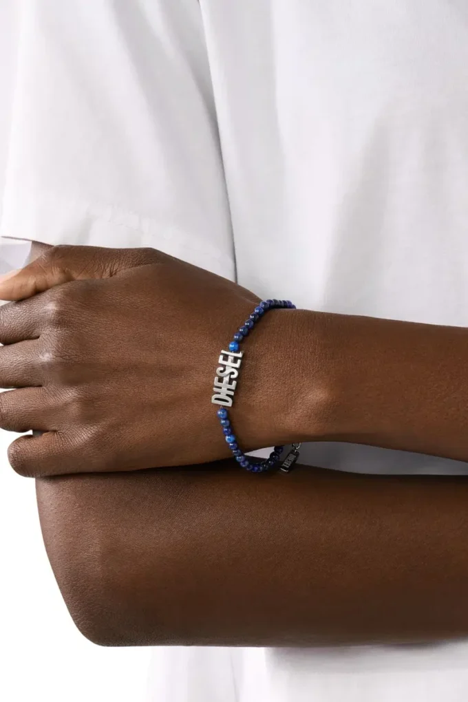 dx1544040 jewel Blue Agate Beaded Bracelet