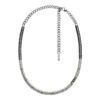 dx1575931 jewel Hematite Beaded Necklace